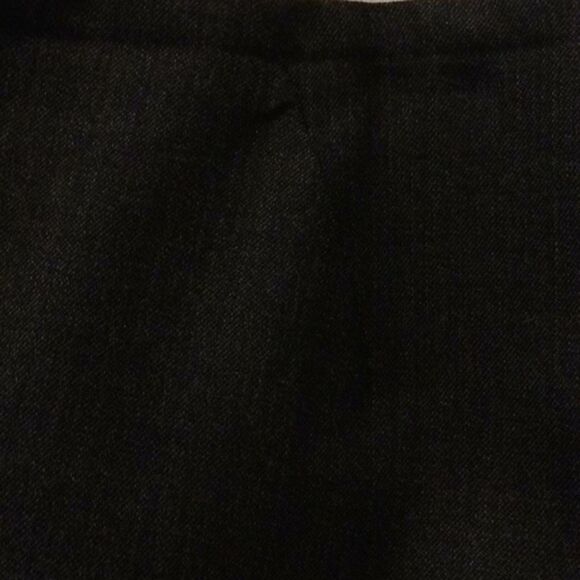 Lafayette 148 Dark Gray Virgin Wool Pencil Skirt Size 2P Academia Minimalist - Picture 11 of 12